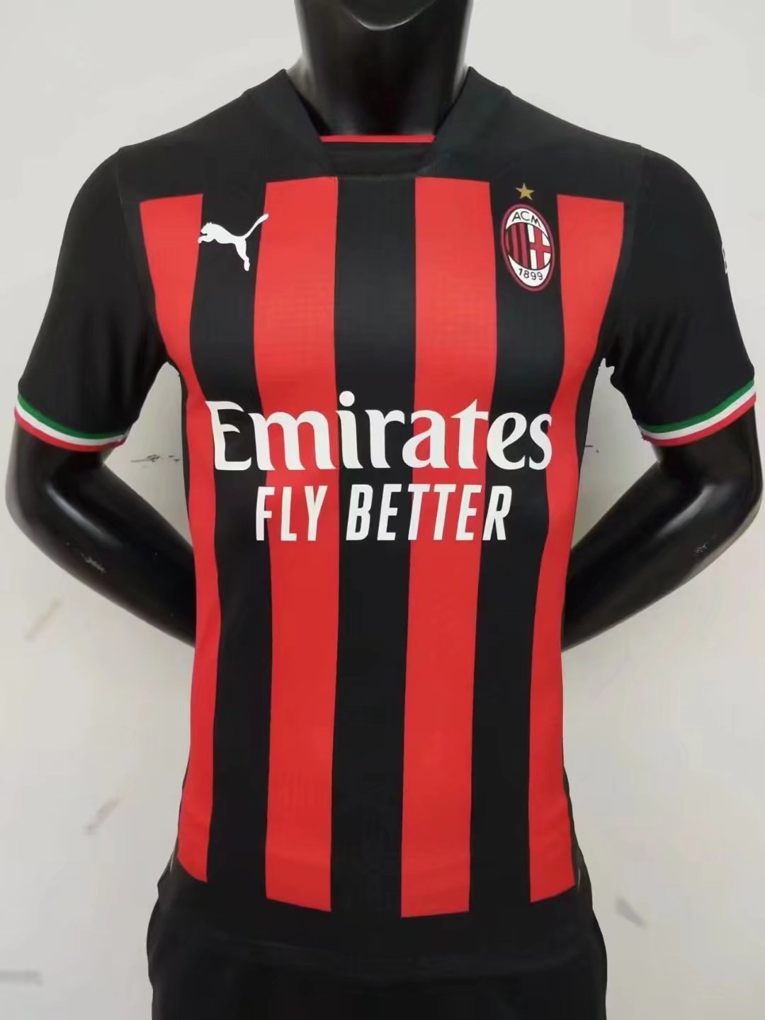 AAA Quality AC Milan 22/23 Home Soccer Jersey(Player)